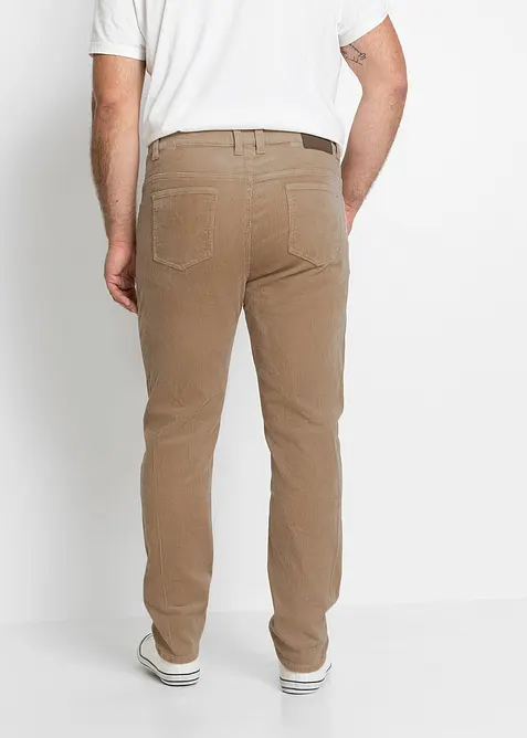 Slim Fit Stretch-Cordhose mit Komfortschnitt, bonprix
