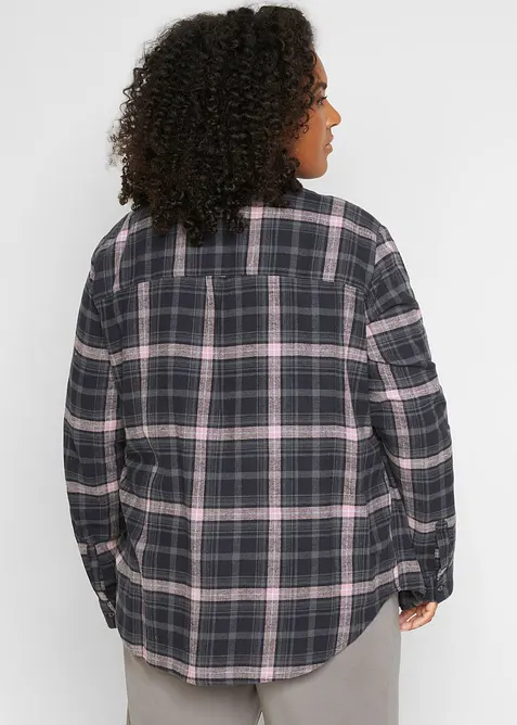 Flanellhemd aus reiner Baumwolle, bonprix