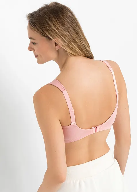 BH ohne B&uuml;gel mit Bio-Baumwolle (2er Pack), bonprix