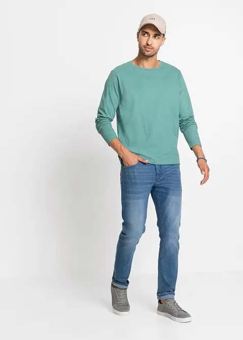 Lot de 3 T-shirts manches longues, bonprix