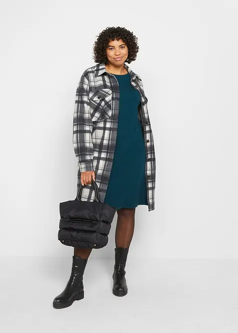 Robe pull en coton majoritaire, bonprix