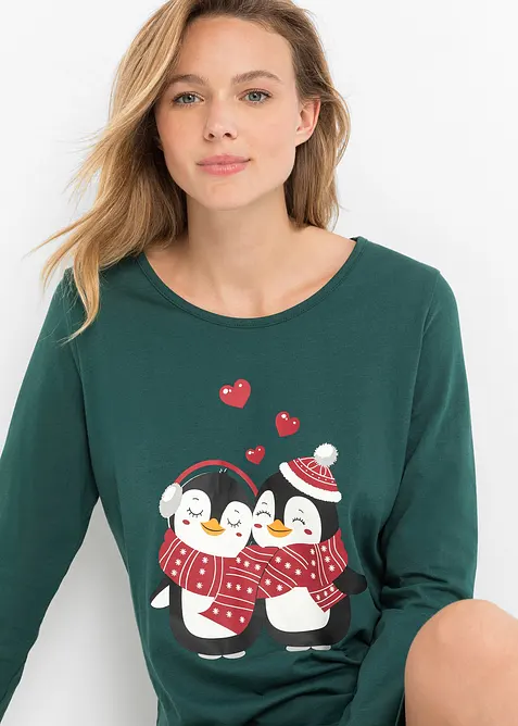 Nachthemd aus reiner Bio-Baumwolle, bonprix