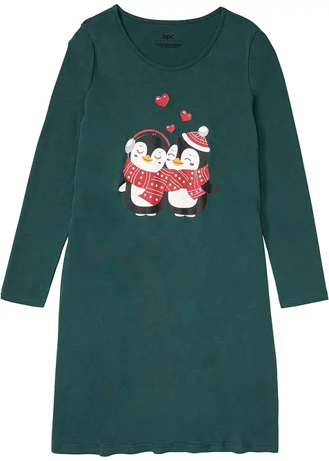 Nachthemd aus reiner Bio-Baumwolle, bonprix