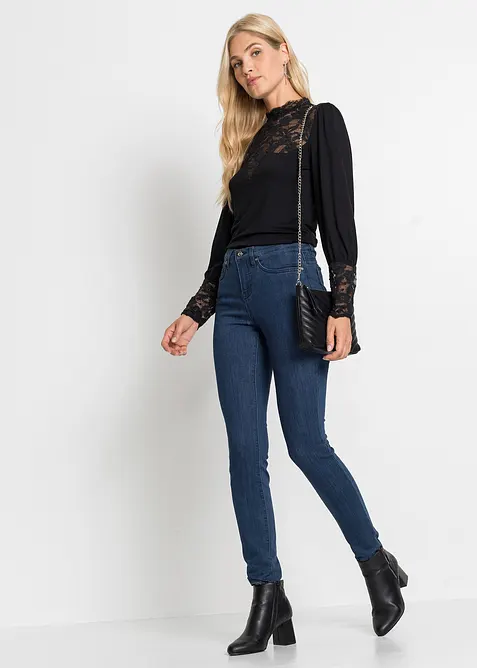 Langarmshirt aus Viskose-Mix, bonprix