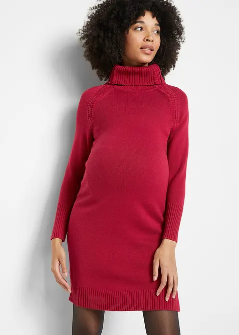 Umstands-Strickkleid mit Rei&szlig;verschluss / Stillkleid, bonprix