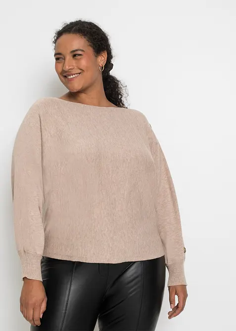 Pull à boutons, bonprix