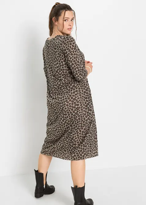 Robe midi en jersey, bonprix