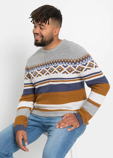 Norweger-Pullover, bonprix