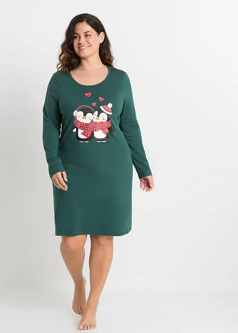 Nachthemd aus reiner Bio-Baumwolle, bonprix