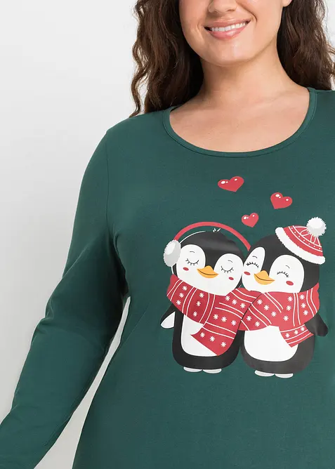 Nachthemd aus reiner Bio-Baumwolle, bonprix