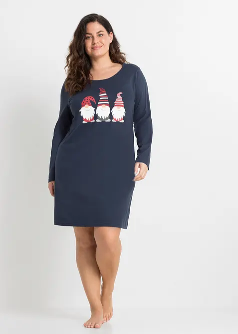 Nachthemd aus reiner Bio-Baumwolle, bonprix