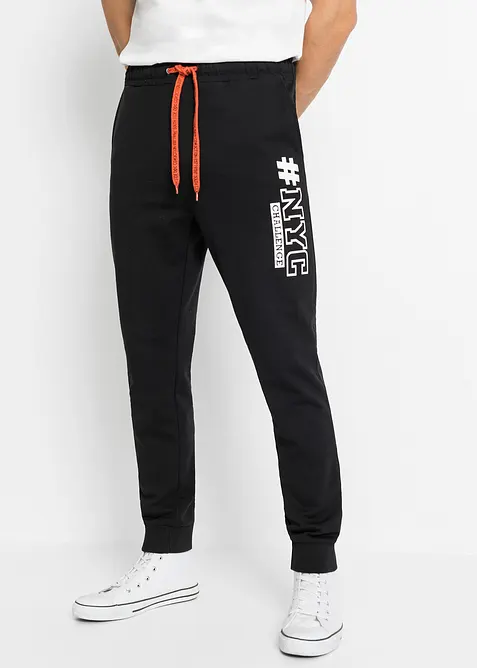 Pantalon de jogging avec polyester recycl&eacute;, bonprix