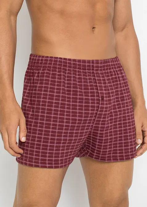 Lockere Jersey Boxershorts aus Baumwolle (3er Pack), bonprix