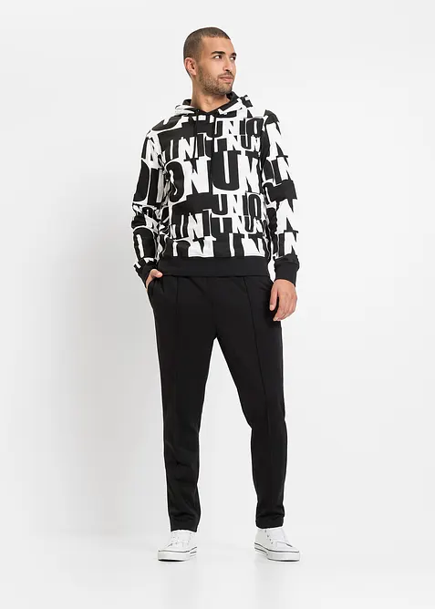 Sweat &agrave; capuche 100% coton, bonprix