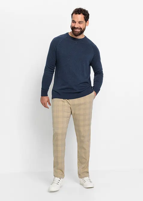 Feinstrickpullover (2er Pack) aus reiner Baumwolle, bonprix