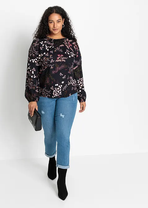 Bluse aus nachhaltiger Viskose, bonprix