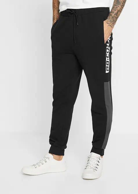 Pantalon de jogging avec polyester recycl&eacute;, bonprix