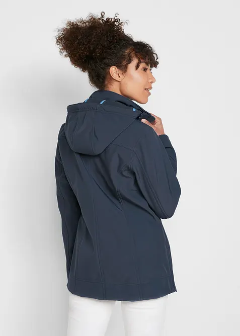 Wasserabweisende Stretch-Softshelljacke, bonprix