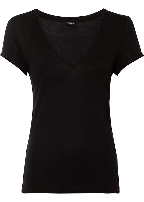T-shirt en viscose douce, bonprix