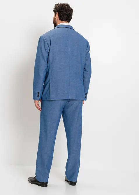 Costume 3 pièces avec gilet croisé, Regular, bonprix