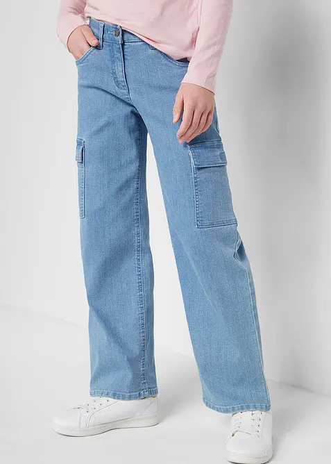 Jean cargo ample, bonprix