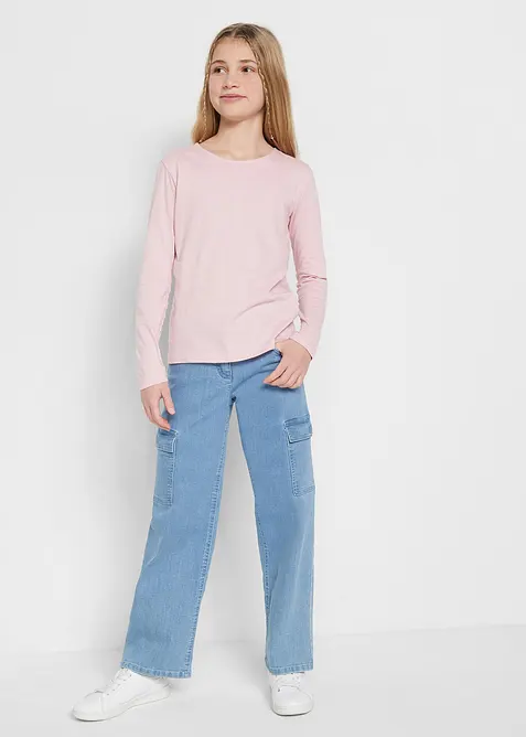 Jean cargo ample, bonprix