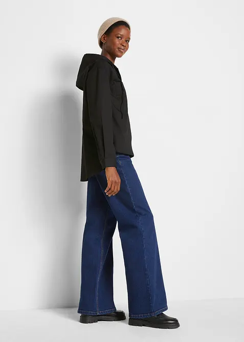 Tunikabluse aus reiner Bio-Baumwolle, bonprix