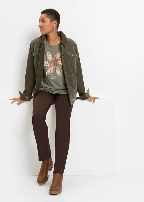 T-Shirt aus softem Viskose-Mix, bonprix