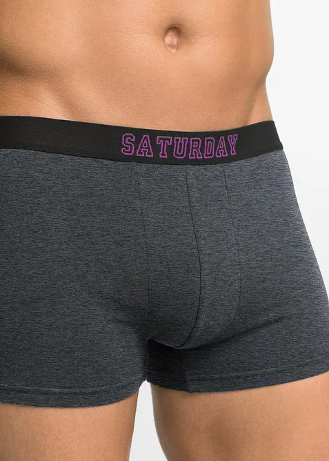 Lot de 7 boxers coton, bonprix