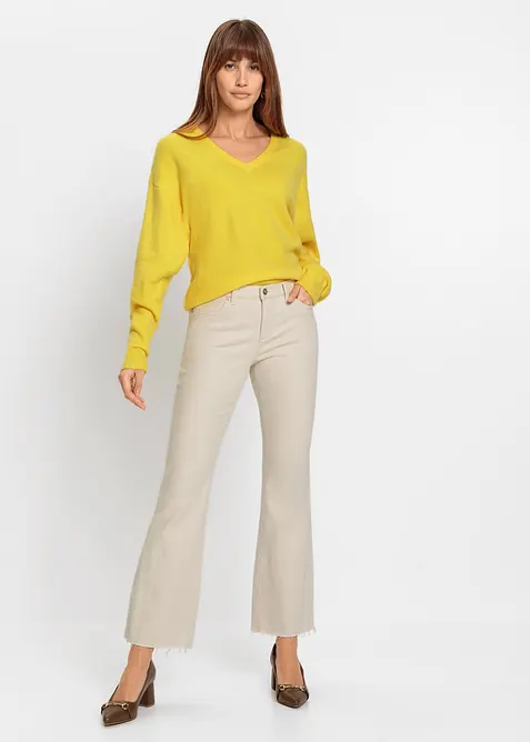 Oversize-Strick-Pullover, bonprix