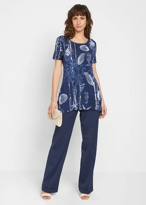 Longshirt aus softem Viskose-Mix, bonprix