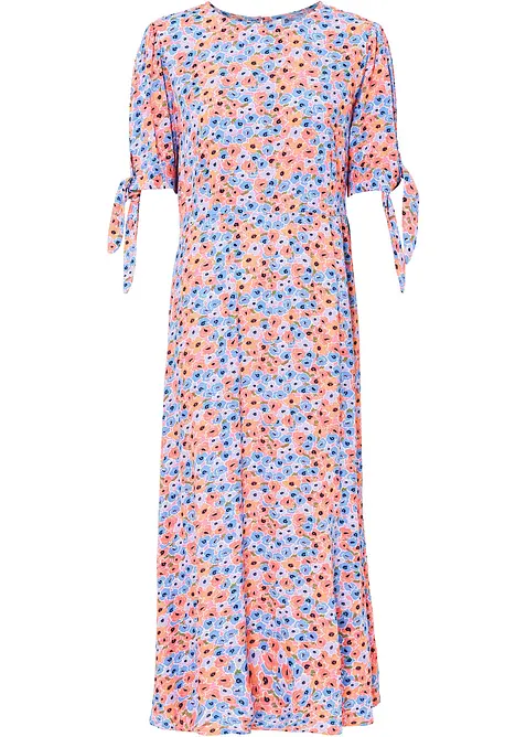 Midikleid aus reiner Viskose, bonprix