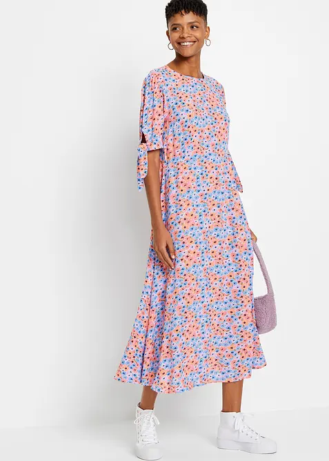 Midikleid aus reiner Viskose, bonprix