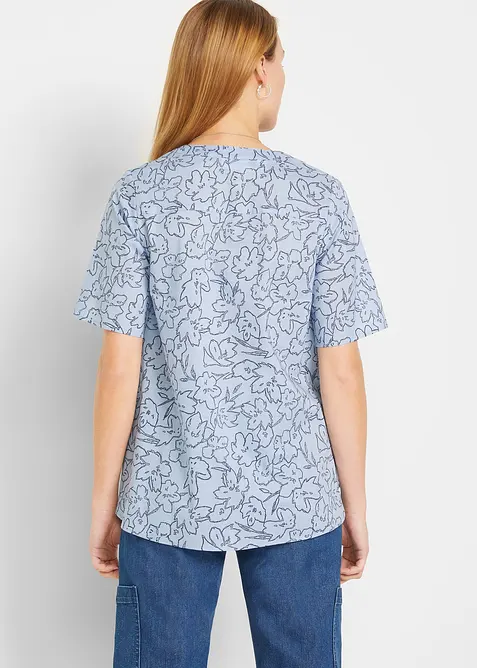 Tunikabluse aus reiner Baumwolle, bonprix