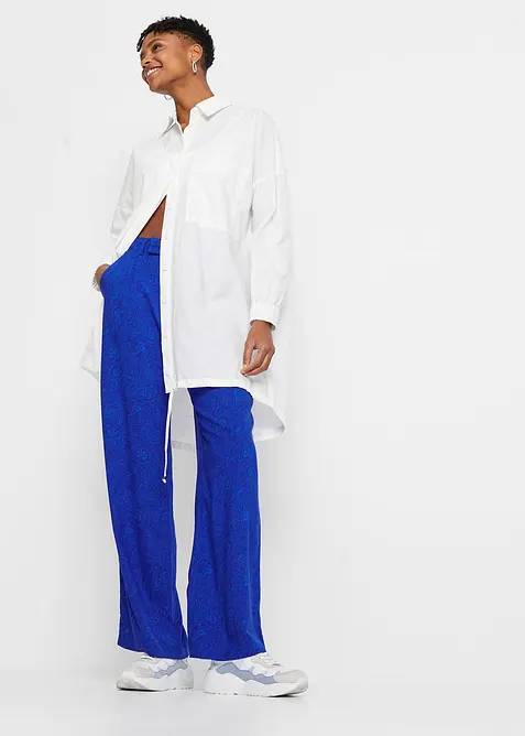 Palazzo-Hose aus fließender Viskose, bonprix