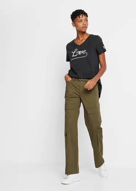 Shirt mit Druck, bonprix