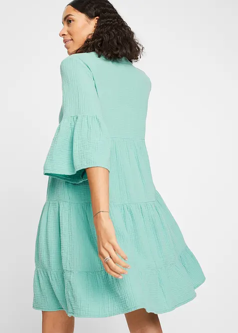 Tunika-Kleid aus reiner Baumwolle, bonprix