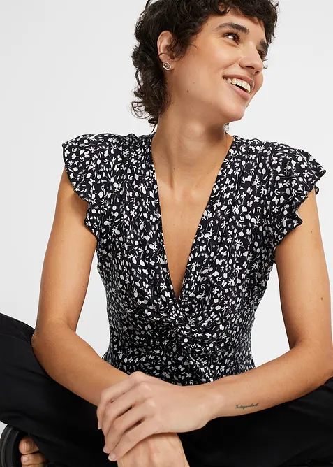 Shirt aus Viskose-Mix, bonprix