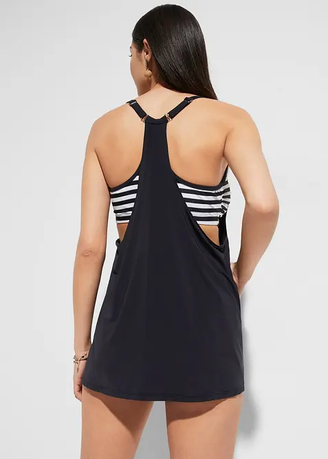 Long-Tankini (2-tlg. Set) im Lagenlook, bonprix
