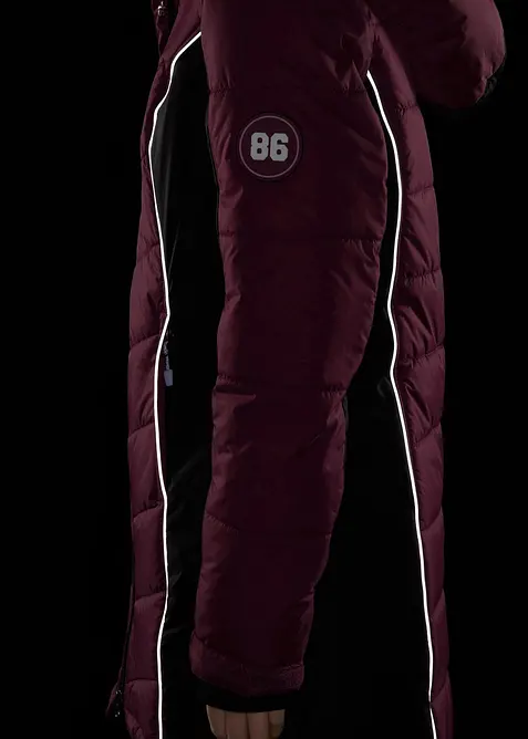 Manteau de ski matelassé technique, imperméable, bonprix