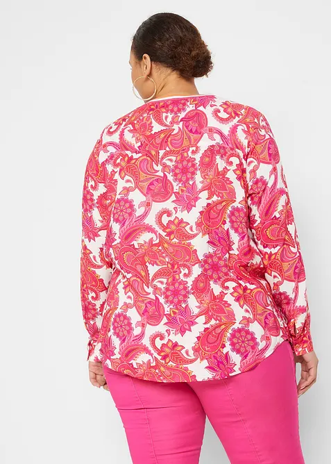 Tunikabluse aus fließender Viskose, bonprix