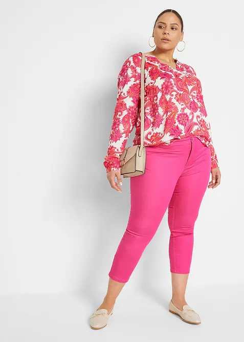 Tunikabluse aus fließender Viskose, bonprix