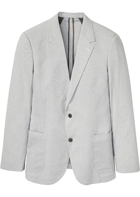 Veste de costume en seersucker, Regular, bonprix