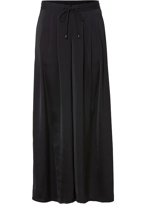 Pantalon ample en satin fluide, bonprix