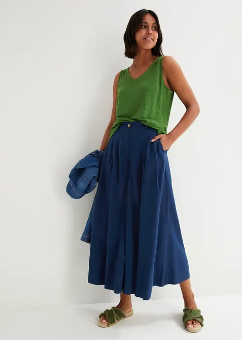 Tanktop aus reinem Leinen, bonprix