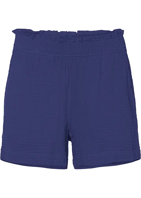 Musselin-Shorts aus reiner Baumwolle, bonprix