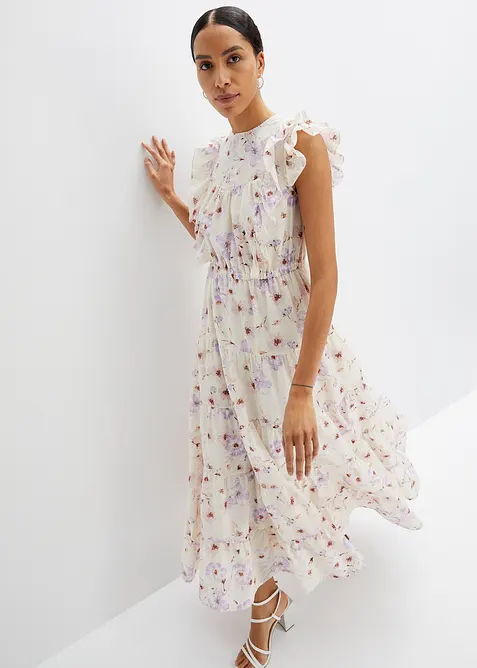 Maxikleid aus reiner Baumwolle, bonprix