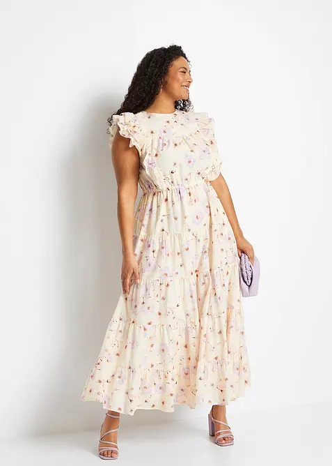 Maxikleid aus reiner Baumwolle, bonprix