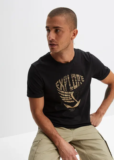 T-Shirt aus Bio Baumwolle, bonprix