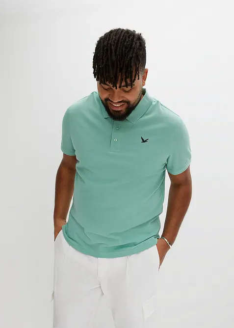 Poloshirt aus reiner Bio-Baumwolle (2er Pack), bonprix